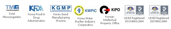 Water Ionizers Certificates