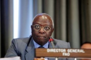 FAO's Director-General Jacques Diouf