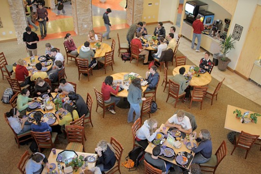 ntroduction. Stanford Dining is an award winning program known and recognized for passionately celebrating great tasting, high quality food. The dining halls feature the highest quality, locally-grown, sustainable foods in each dining hall. Fresh foods prepared just in time are always available along with a daily variety of delicious options for every preference or diet including vegetarian, vegan, and Halal.