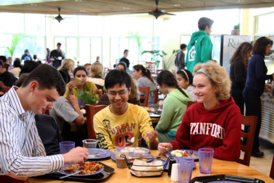 Community Building Stanford University's Residential Education program promotes the philosophy that living and learning are integrated and that formal teaching, informal learning, and personal support in residences are integral to a Stanford education. Meals play a key role in this mission of community building, leading, and learning. Students' most memorable conversations occur around the dinner table with their housemates. Academic programs such as Faculty Speaker Education Series take place in the dining halls.