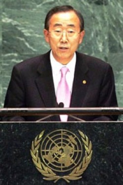 Mr. Ban Ki-moon, Secretary General of the United Nations (UN)