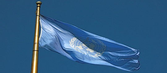 United Nations Headquarters: flag